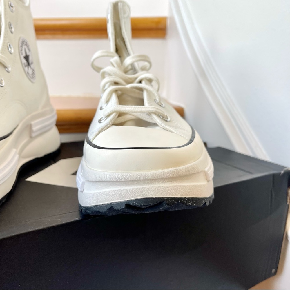 NWT Converse Run Star Legacy CX Hi Platform high top Chuck Taylor sneaker white - Picture 8 of 16